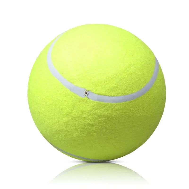 Interactive Dog Giant Tennis Ball Chew Toy