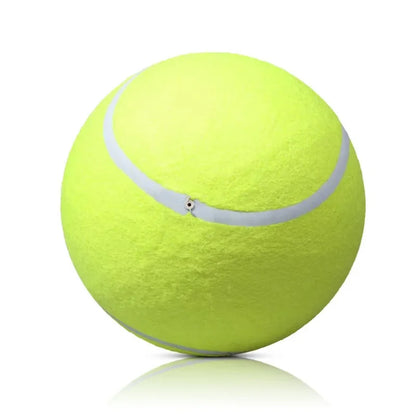 Interactive Dog Giant Tennis Ball Chew Toy