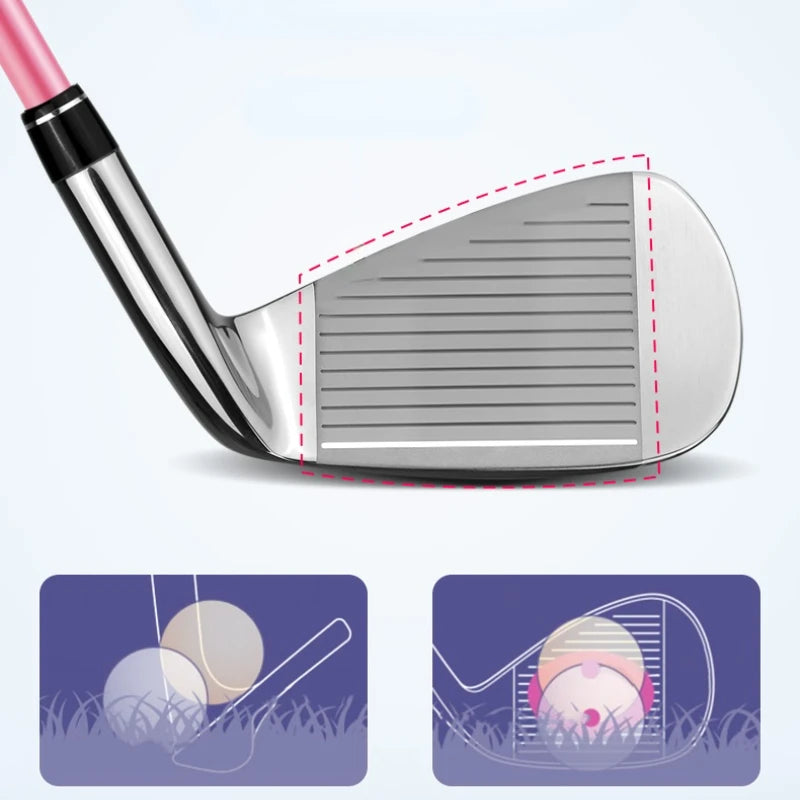 Iron Left Hand Stainless Steel Carbon Golf Clubs set