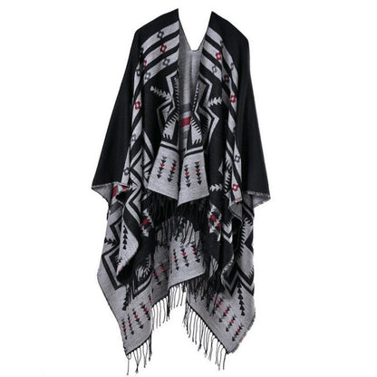 black womens scarf
