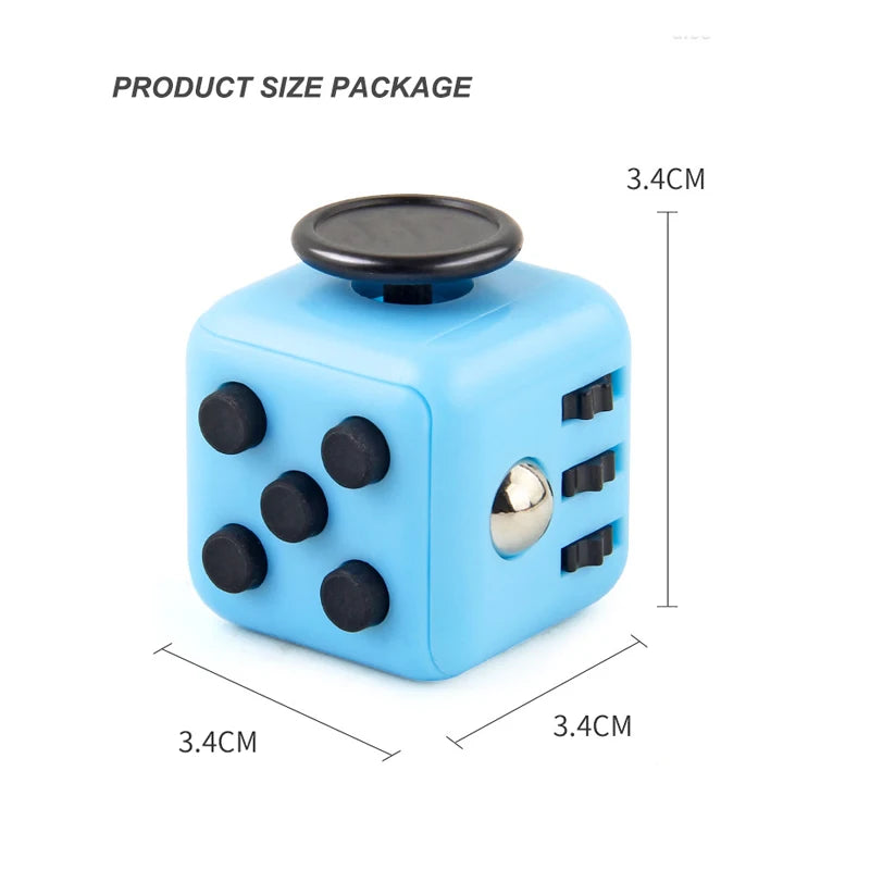 Kid's Rainbow Color Cubes Antistress Toys