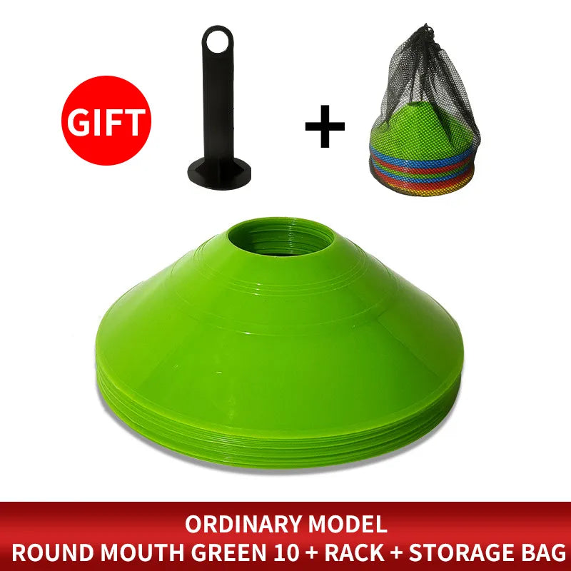 Kid's Football Training 10pcs Cone Set