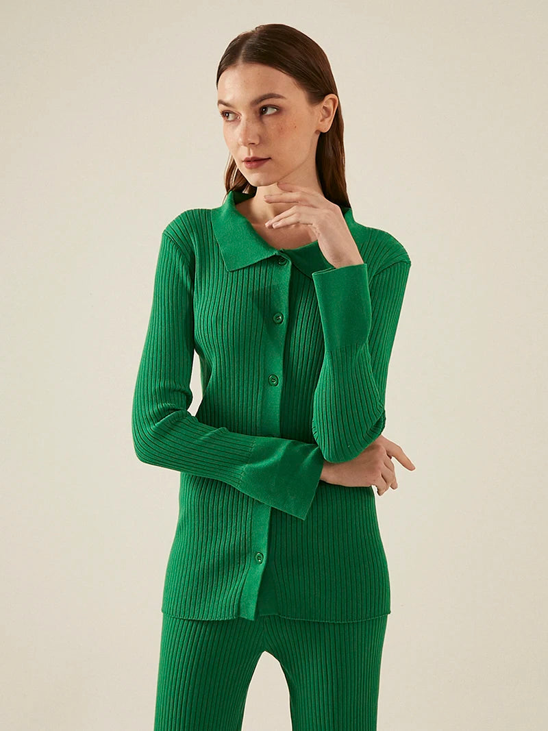 Knitted 2 Piece Women Outifits Sets - Casual Streetwear