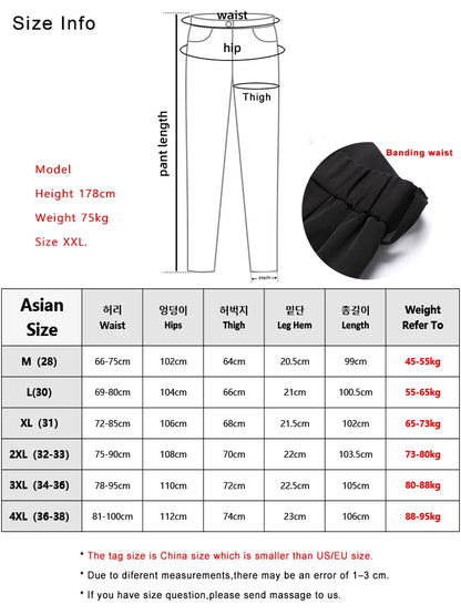 Summer Korean Casual Breathable Pants
