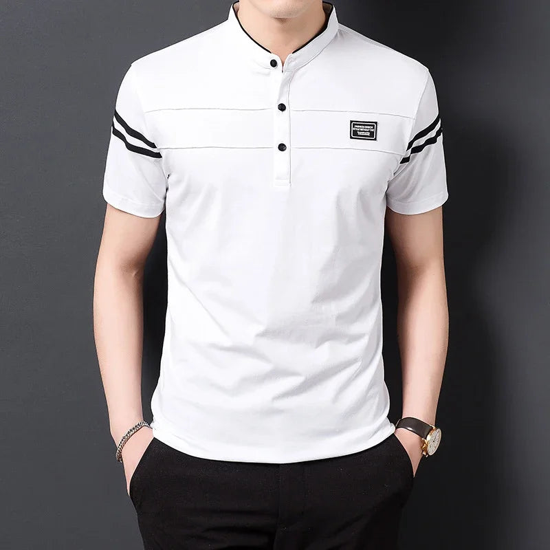 Korean Summer Polo T-Shirt
