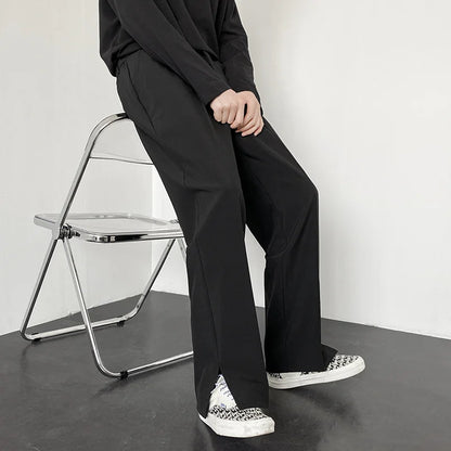 Korean Baggy Wide-Leg Streetwear Pants
