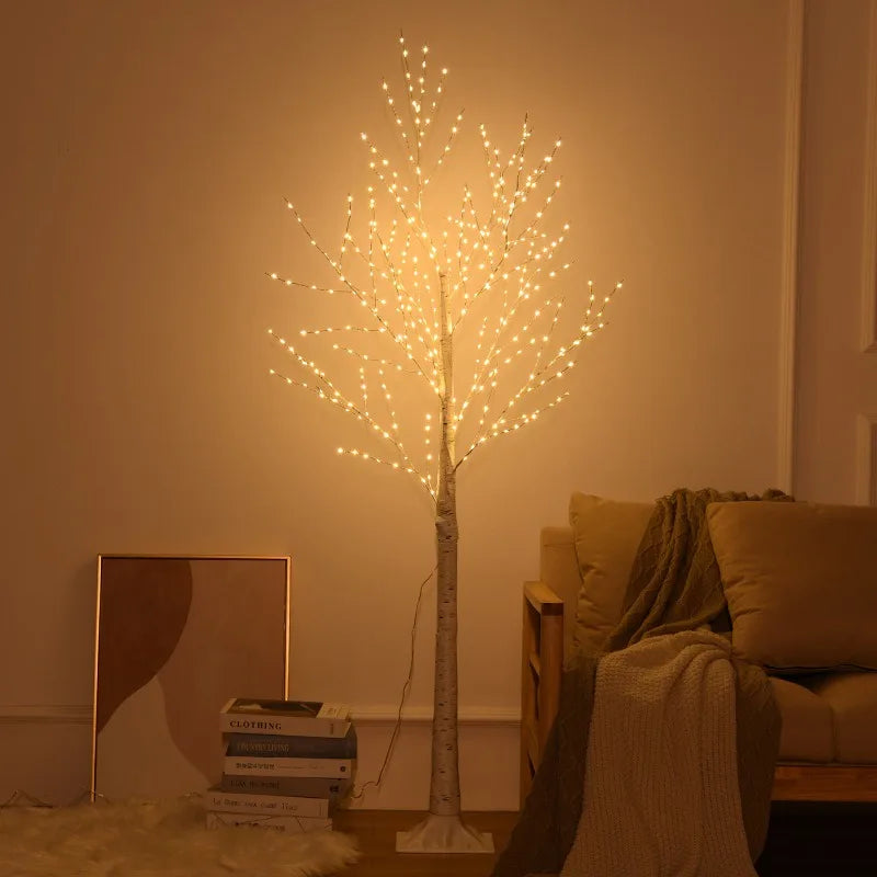 LED Birch Tree Christmas Light for Bedroom Decor