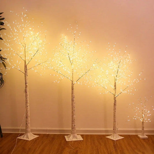 LED Birch Tree Christmas Light for Bedroom Decorlight bulbs
