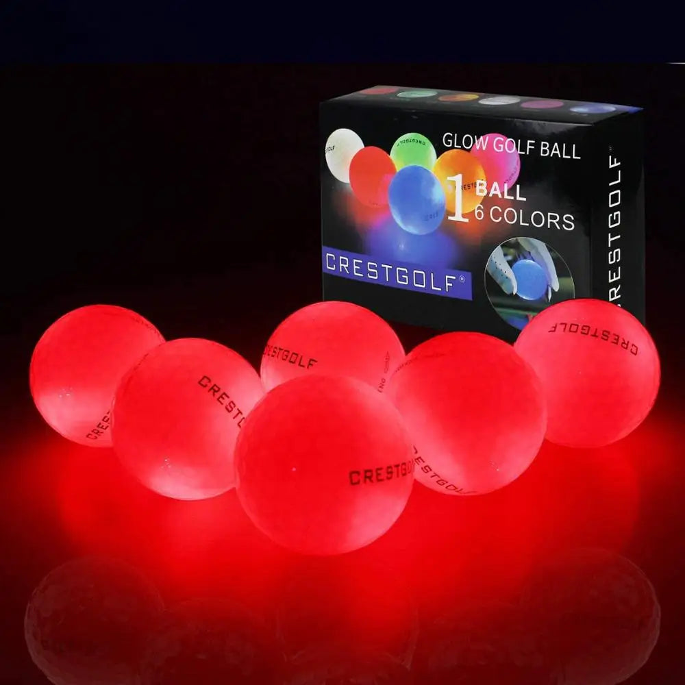 Crestgolf LED Glow Balls- Perfect Night Golf Gift
