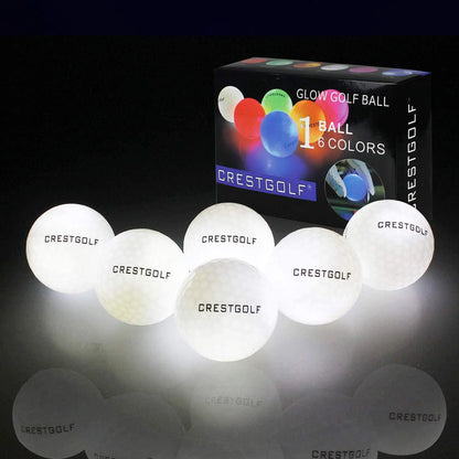 Crestgolf LED Glow Balls- Perfect Night Golf Gift
