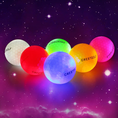 Crestgolf LED Glow Balls- Perfect Night Golf Gift
