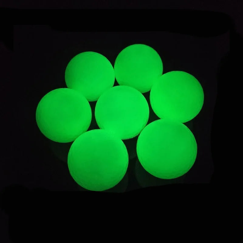 3-Pack Colorful LED Glow Golf Balls for Night Play
