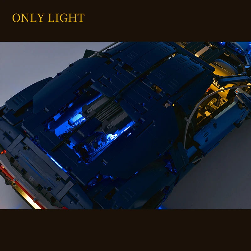 LED Light Set for Bugatti Chiron Blocks