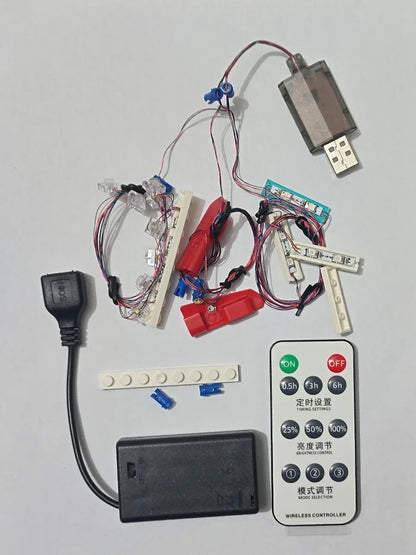 LED Light Set for Bugatti Chiron Blocks