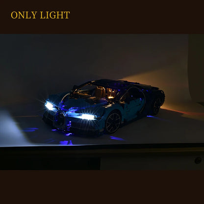 LED Light Set for Bugatti Chiron Blocks