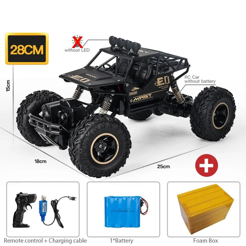 LED Lights 4WD RC Off-Road Buggy Truck