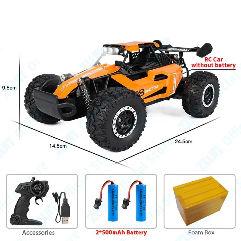 2.4G LED RC Off-Road Climbing Car