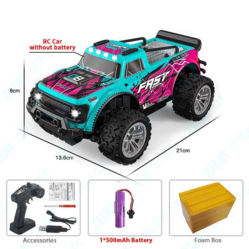 2.4G LED RC Off-Road Climbing Car
