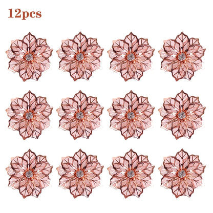 Leaf Napkin Rings Elegant Table Decor