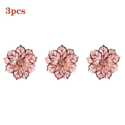 Leaf Napkin Rings Elegant Table Decor