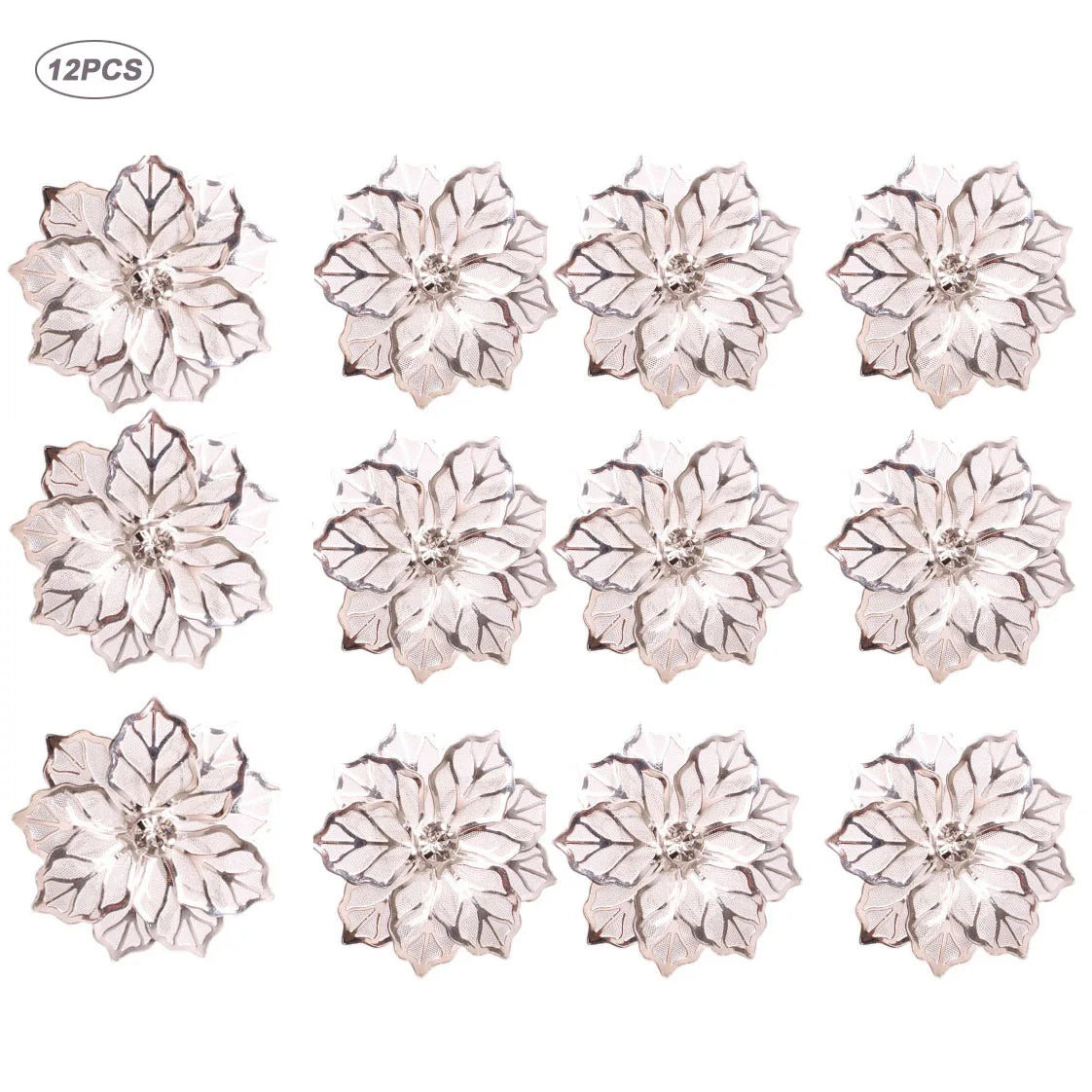 Leaf Napkin Rings Elegant Table Decor