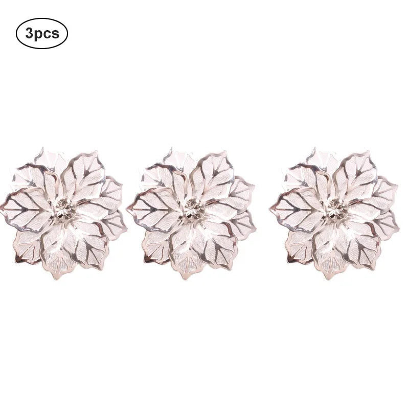 Leaf Napkin Rings Elegant Table Decor