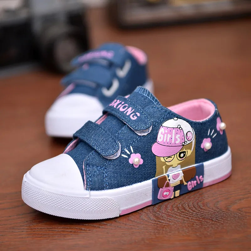 Toddler Flat Canvas Shoes
