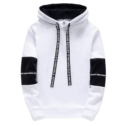 Men's Casual Letter Print Hoodie