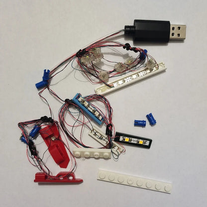 LED Light Set for Bugatti Chiron Blocks