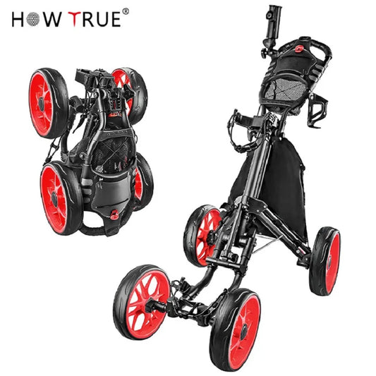 Lightweight 3-Wheel Golf Push Cart