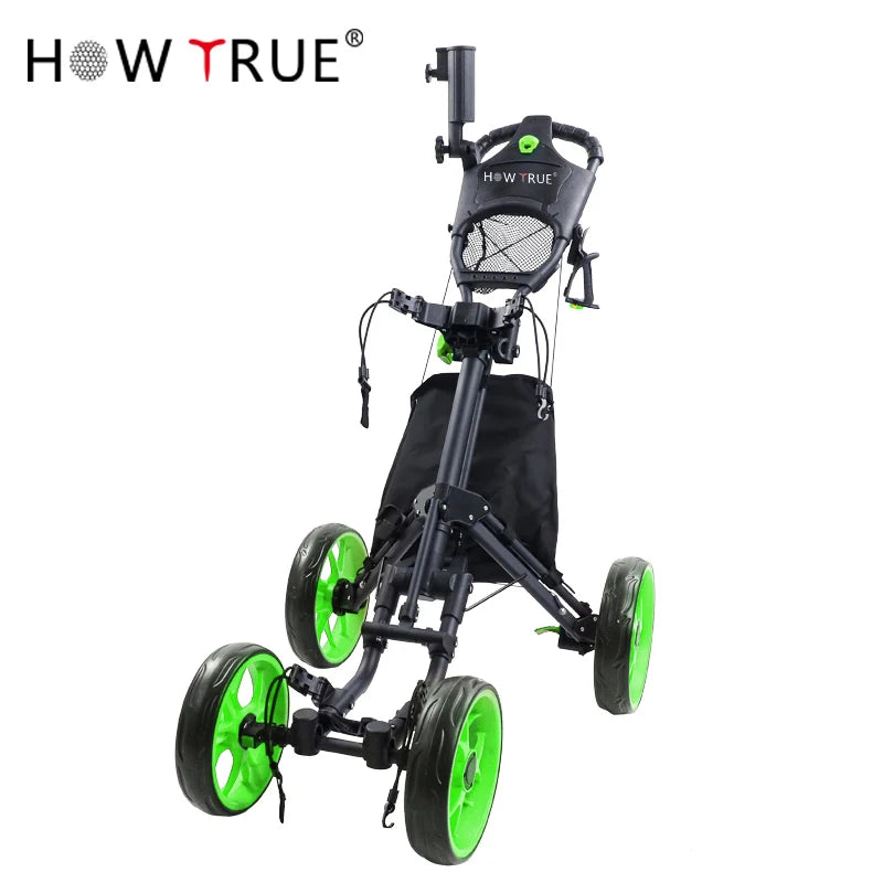 Lightweight 3-Wheel Golf Push Cart