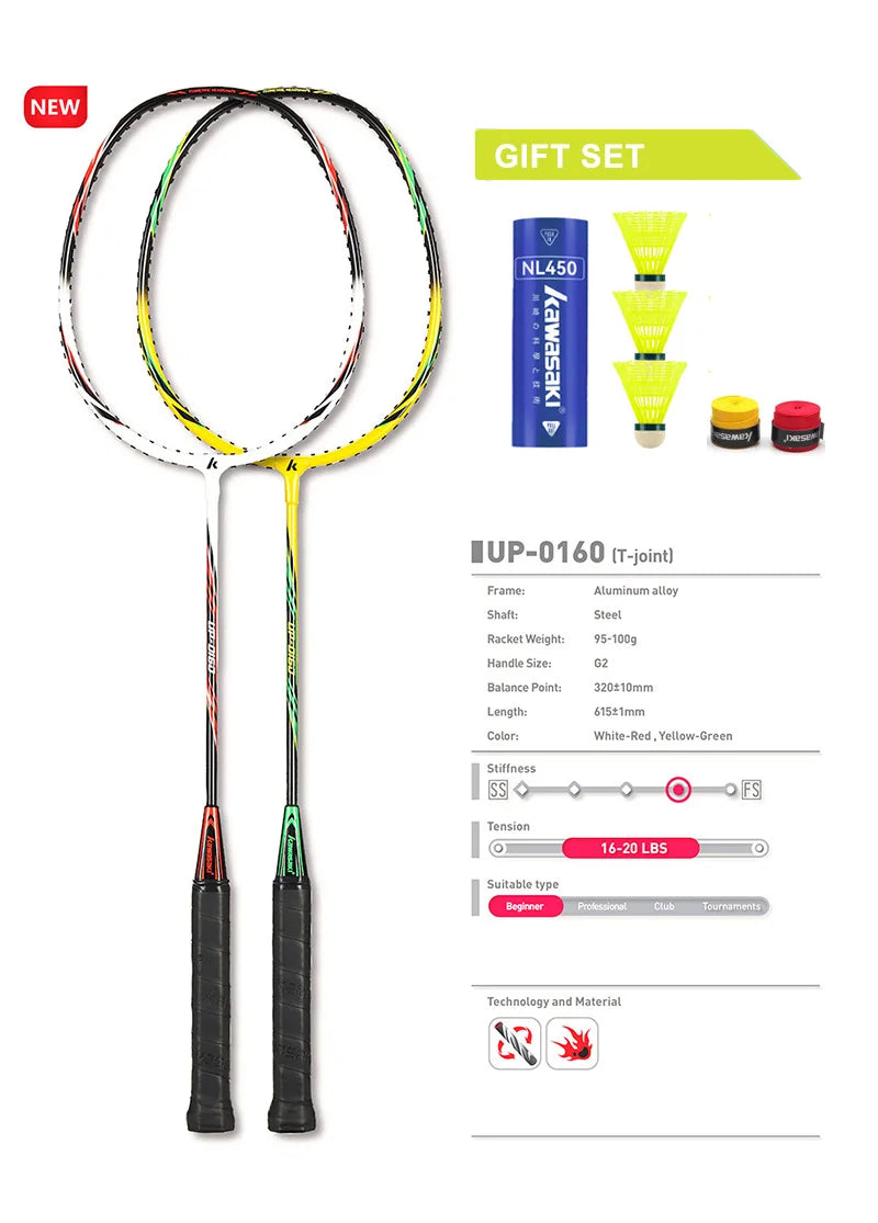 Lightweight Alloy Frame Power Tennis Racquets
