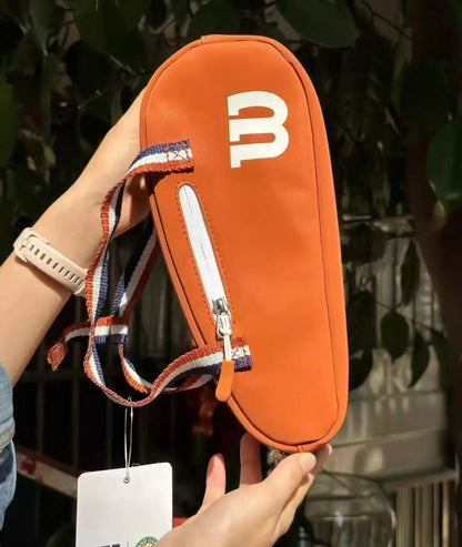 Lightweight Sports Racquet PU Leather Tennis Bag