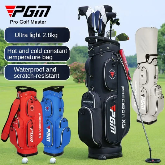 Lightweight Waterproof Golf Carry Bag – Standard Clubs Travel Case