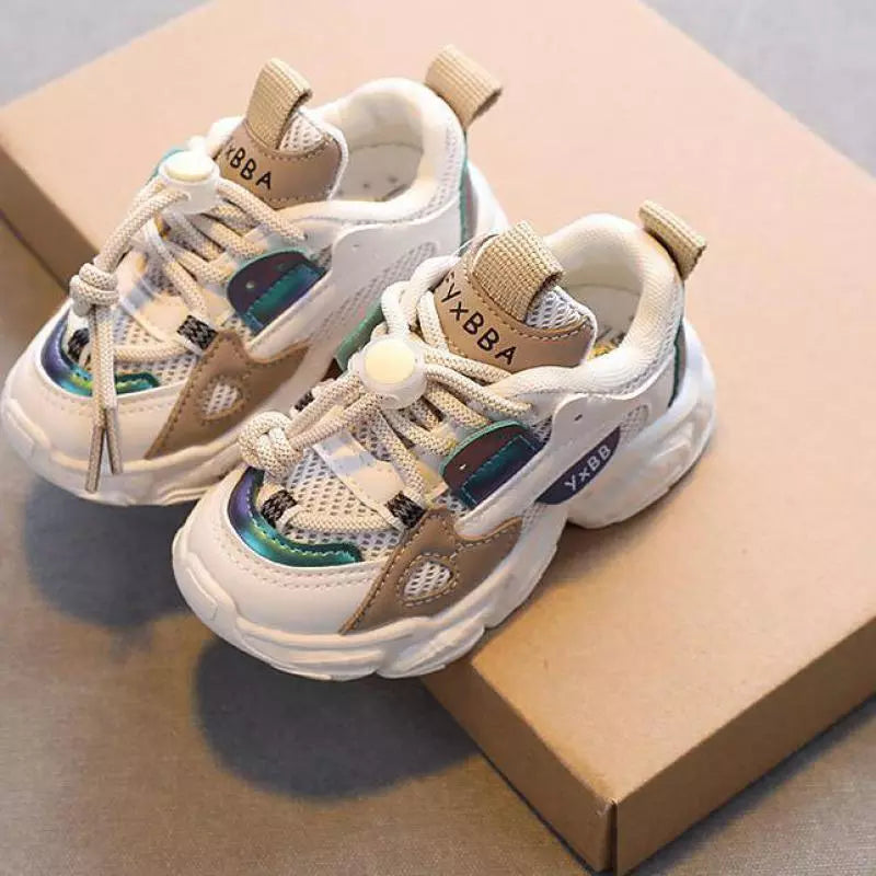 Breathable Mesh Little Kids Casual Sneakers