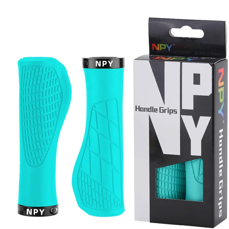 Lock-On Mountain Bike Grips with Soft Rubber

