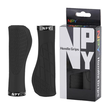 Lock-On Mountain Bike Grips with Soft Rubber
