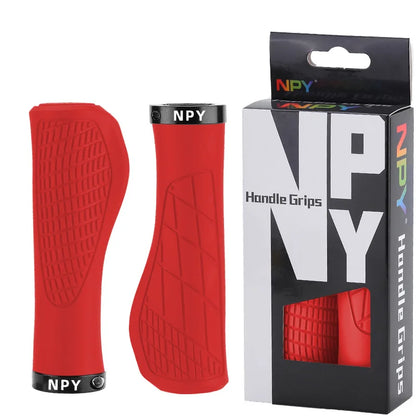 Lock-On Mountain Bike Grips with Soft Rubber
