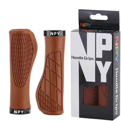 Lock-On Mountain Bike Grips with Soft Rubber
