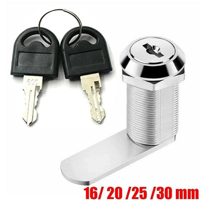 Mailbox Lock With 2 Keys  File Box Locker Cam Lock Security Lock Furniture  For Hardware Door