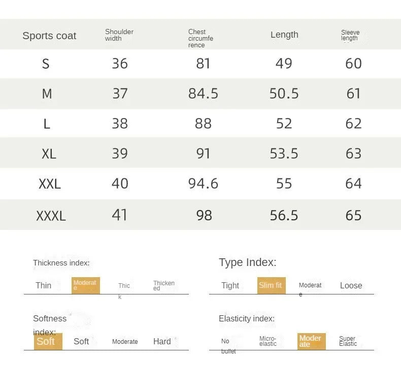 Long Sleeve Sports Jacket

