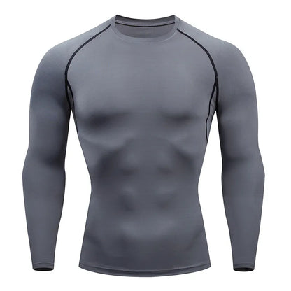 Outdoor Long Sleeve Workout T-Shirt for Men