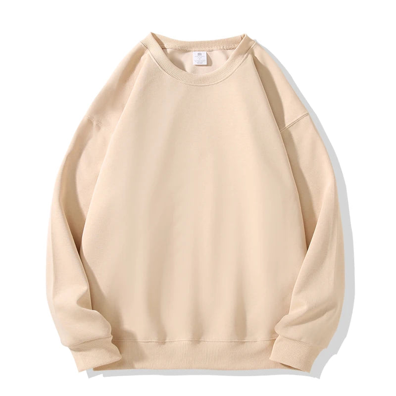 Classic Loose Pullover Sweatshirt
