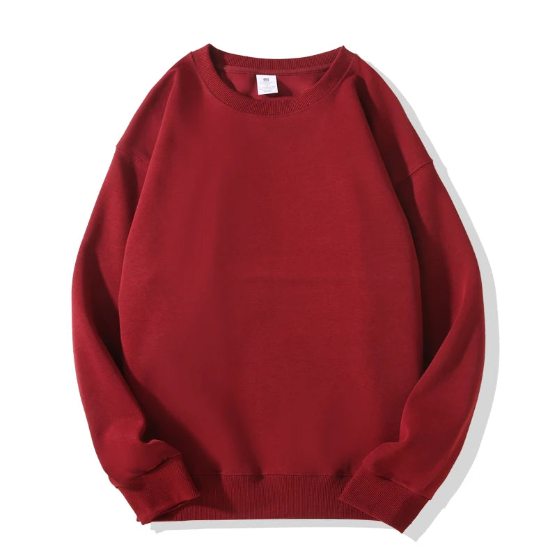 Classic Loose Pullover Sweatshirt