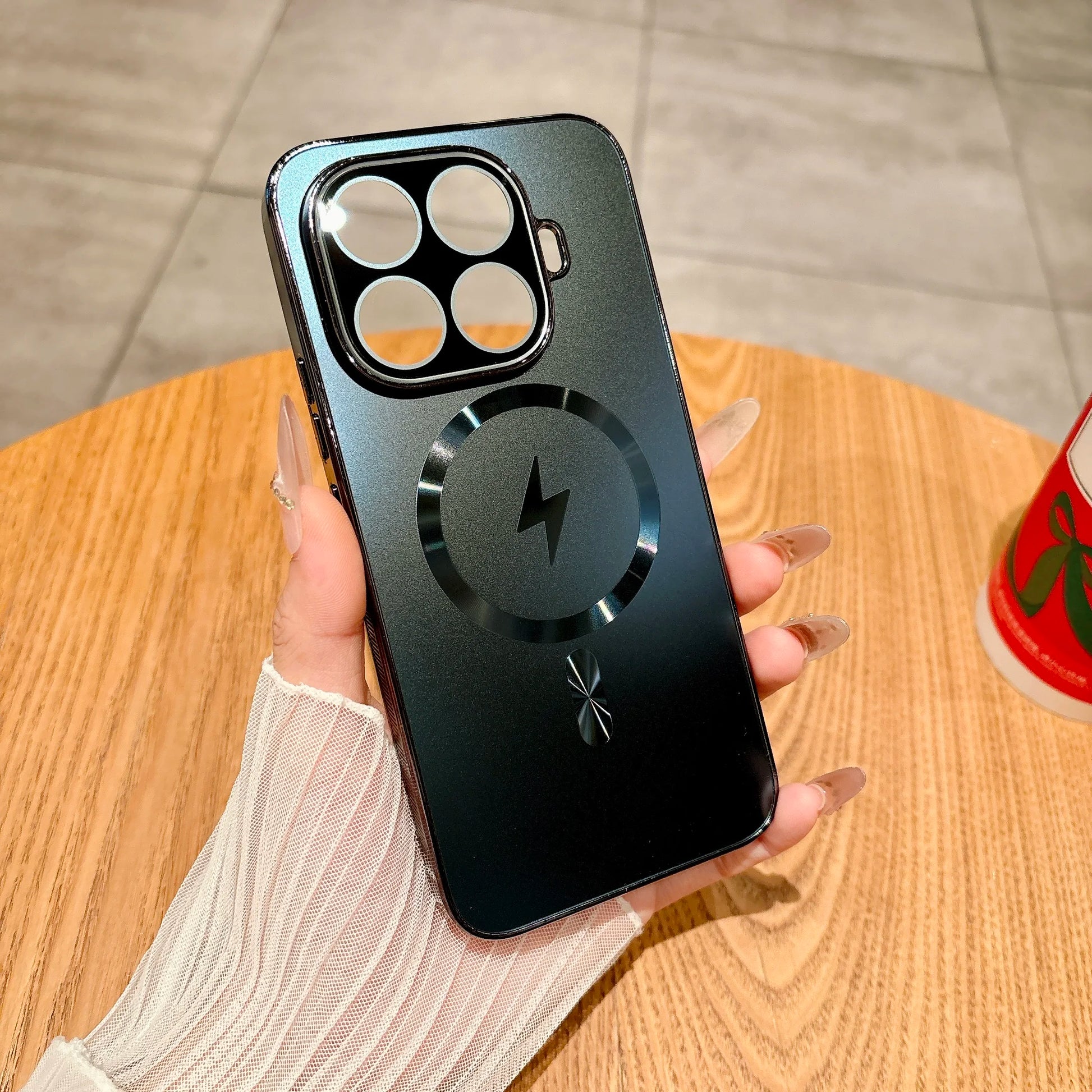 MagSafe Magnetic Lens Protection Wireless Charging Case