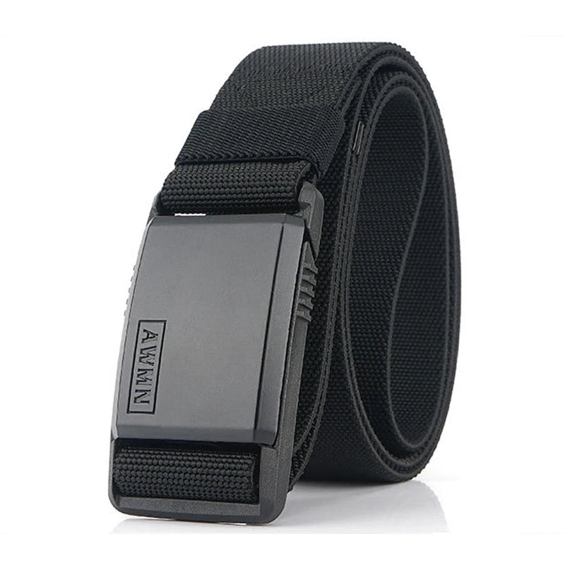 Adjustable Metal Magnetic Buckle Belt for Men