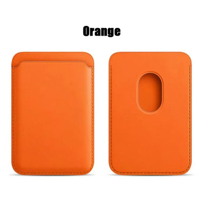 Magnetic Leather Magsafe Phone Wallet