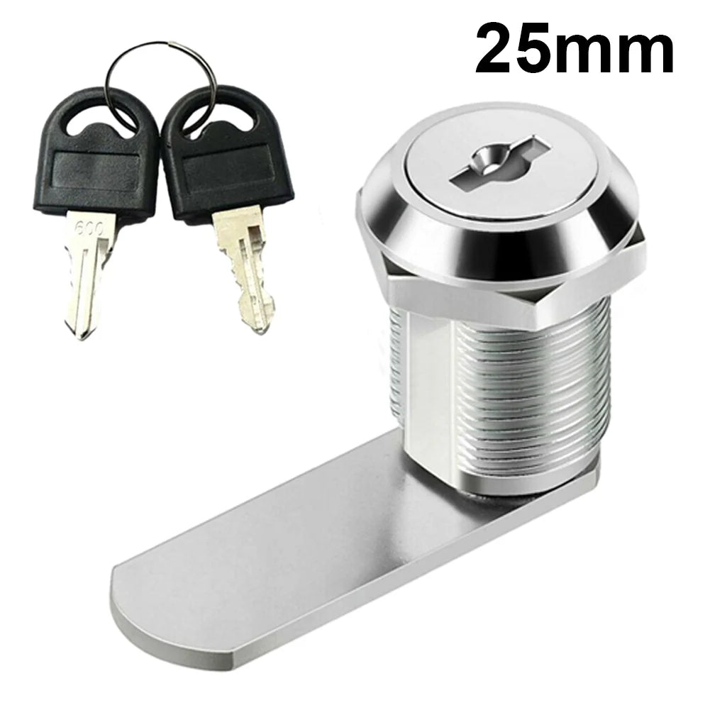 Mailbox Lock With 2 Keys  File Box Locker Cam Lock Security Lock Furniture  For Hardware Door