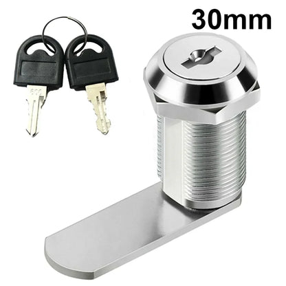 Mailbox Lock With 2 Keys  File Box Locker Cam Lock Security Lock Furniture  For Hardware Door