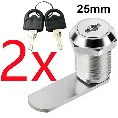 Mailbox Lock With 2 Keys  File Box Locker Cam Lock Security Lock Furniture  For Hardware Door